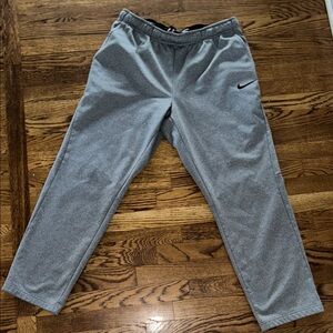 Men’s Nike Heather Gray DRI-FIT Joggers